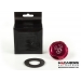 FIAT 500 Oil Cap - Scorpion Logo - Red Anodized Billet